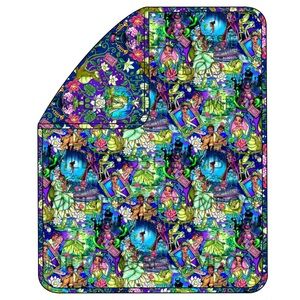 NWT Millie Rose Disney’s Tiana Triple Layered Quilted Bamboo Blanket 50x60